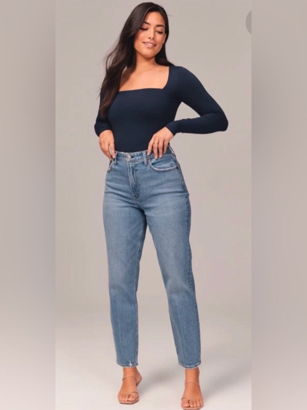 Abercrombie & Fitch The Mom High-Rise Straight Leg Women's Jeans -sz 20R